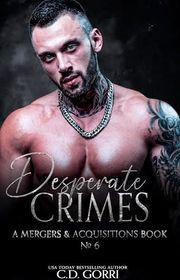 Book cover for "Desperate Crimes" by CD Gorri