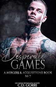 Book cover for "Desperate Games" by CD Gorri