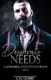 Book cover for "Desperate Needs" by CD Gorri