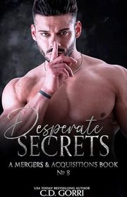 Book cover for "Desperate Secrets" by CD Gorri