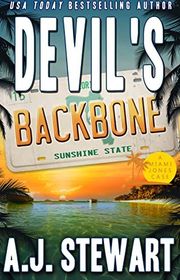 Book cover for "Devil's Backbone" by AJ Stewart