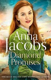 Book cover for "Diamond Promises" by Anna Jacobs