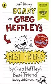 Book cover for "Diary of Greg Heffley's Best Friend" by Jeff Kinney