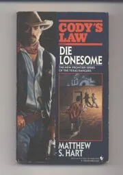 Book cover for "Die Lonesome" by James Reasoner