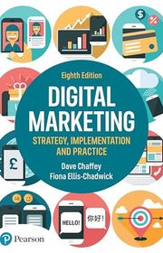 Book cover for "Digital Marketing" by Dave Chaffey and Fiona Ellis-Chadwick
