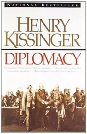 Book cover for "Diplomacy" by Henry Kissinger