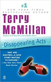 Book cover for "Disappearing Acts" by Terry McMillan