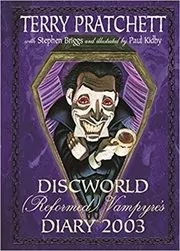Book cover for "Discworld (Reformed) Vampyre's Diary 2003" by Terry Pratchett