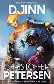 Book cover for "Djinn" by Christoffer Petersen