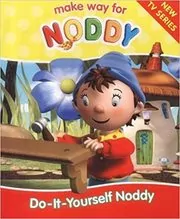 Book cover for "Do-It-Yourself Noddy" by Enid Blyton