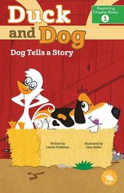 Book cover for "Dog Tells a Story" by Laurie Friedman