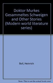 Book cover for "Doktor Murkes Gesammeltes Schweigen and Other Stories"