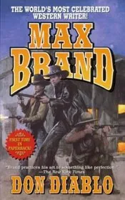 Book cover for "Don Diablo" by Max Brand