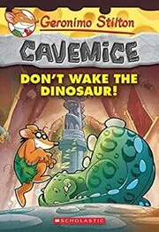 Book cover for "Don't Wake the Dinosaur!"