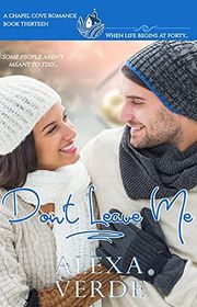 Book cover for "Don't Leave Me" by Alexa Verde