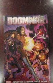 Book cover for "DoomWar"