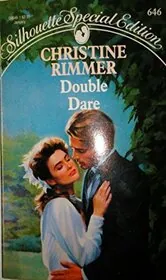 Book cover for "Double Dare" by Christine Rimmer