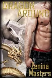Book cover for "Dragon Around" by Viola Grace