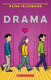 Book cover for "Drama" by Raina Telgemeier