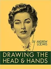 Book cover for "Drawing the Head and Hands" by Andrew Loomis
