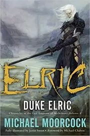 Book cover for "Duke Elric" by Michael Moorcock