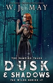 Book cover for "Dusk and Shadows" by WJ May