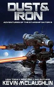 Book cover for "Dust and Iron" by Kevin McLaughlin