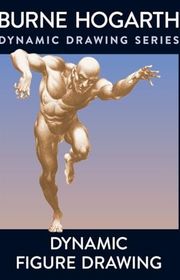 Book cover for "Dynamic Figure Drawing" by Burne Hogarth