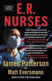 Book cover for "E.R. Nurses" by James Patterson