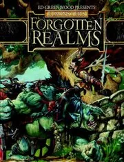 Book cover for "Ed Greenwood Presents Elminster's Forgotten Realms" by Ed Greenwood