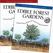 Book cover for "Edible Forest Gardens" by Dave Jacke