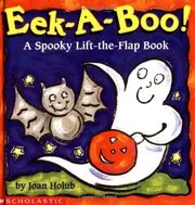 Book cover for "Eek-a-boo" by Joan Holub