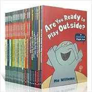 Book cover for "Elephant & Piggie Series" by Mo Willems