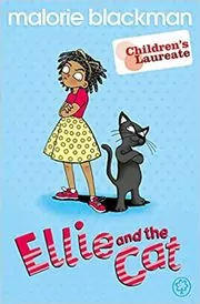 Book cover for "Ellie and the Cat" by Malorie Blackman