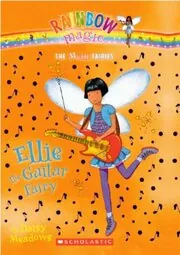 Book cover for "Ellie the Guitar Fairy" by Daisy Meadows