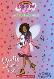 Book cover for "Elodie the Lamb Fairy" by Daisy Meadows