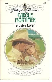 Book cover for "Elusive Lover" by Carole Mortimer
