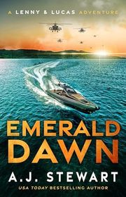Book cover for "Emerald Dawn" by AJ Stewart