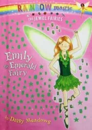Book cover for "Emily the Emerald Fairy" by Daisy Meadows