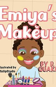 Book cover for "Emiya's Makeup" by Danyelle Scroggins