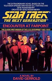 Book cover for "Encounter at Farpoint"