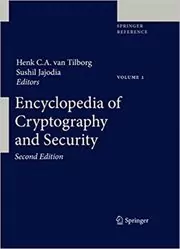 Book cover for "Encyclopedia of Cryptography and Security" by Sushil Jajodia