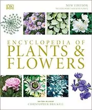 Book cover for "Encyclopedia of Plants and Flowers" by Christopher Brickell