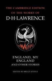 Book cover for "England, My England and Other Stories" by DH Lawrence