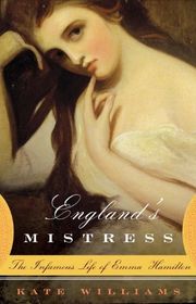 Book cover for "England's Mistress" by Kate Williams