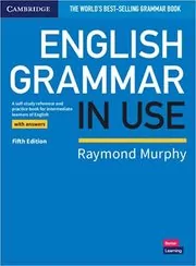 Book cover for "English Grammar in Use" by Raymond Murphy