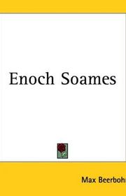 Book cover for "Enoch Soames" by Max Beerbohm