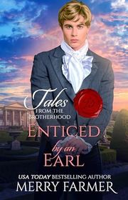 Book cover for "Enticed by an Earl" by Merry Farmer