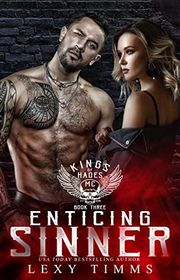 Book cover for "Enticing Sinner" by Lexy Timms