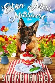 Book cover for "Eton Mess Massacre" by Steve Higgs
